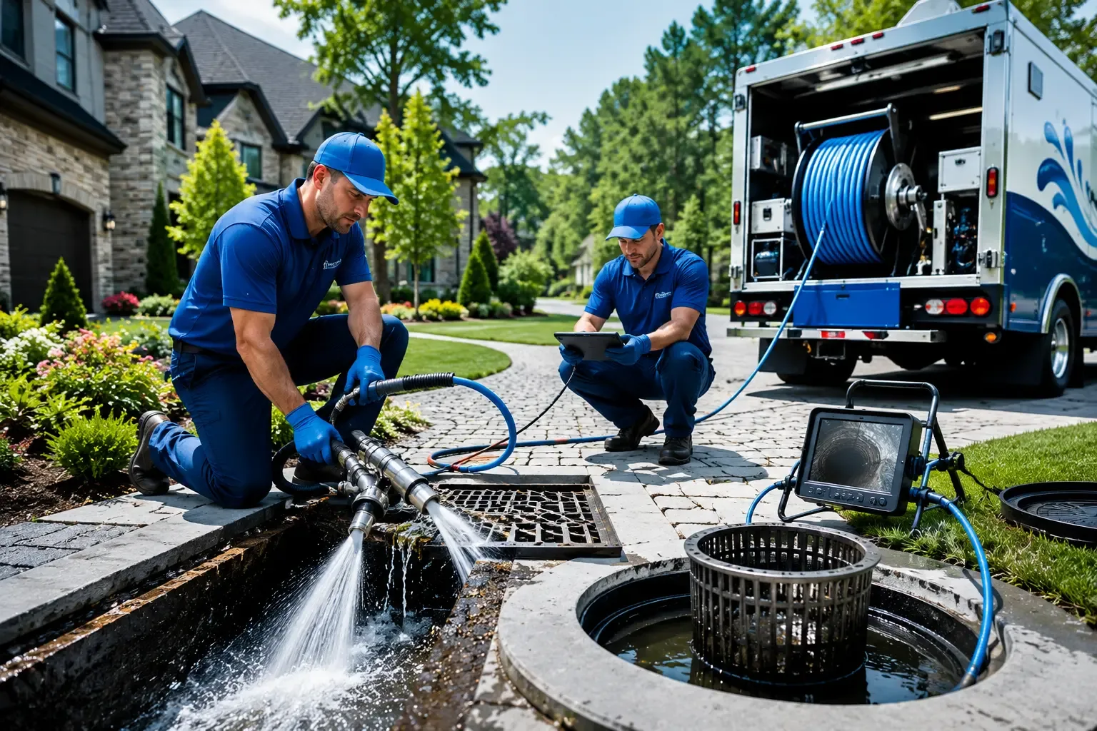 Local outdoor drain cleaning professionals in Corydon, KY