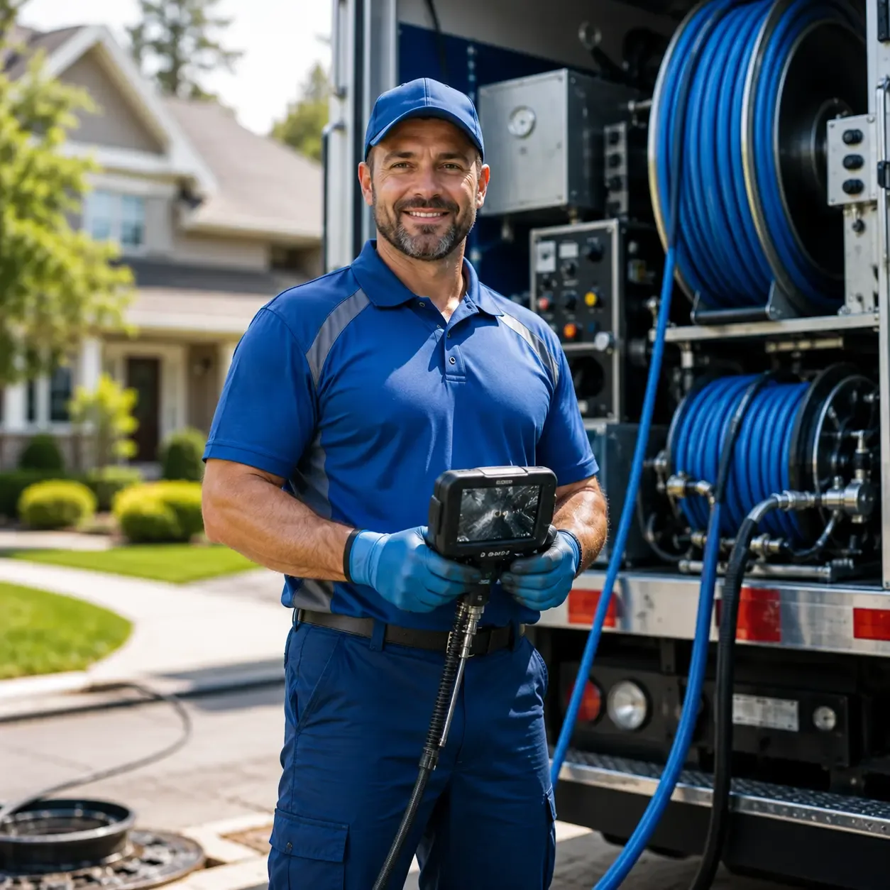Local outdoor drain cleaning specialists in Corydon, KY